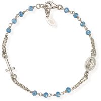 Bracciale Amen Rosari in Argento Cristallo BROBC3